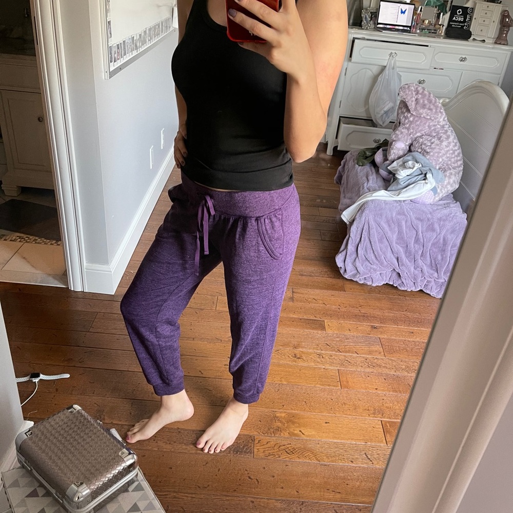 Purple Old Navy Joggers